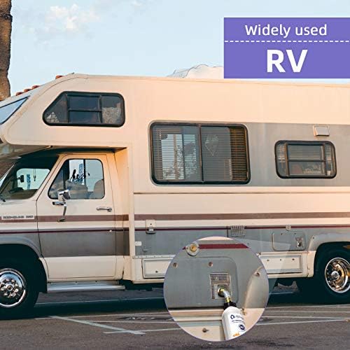 lifeegrn RV Water Filter with Hose Protector - Inline Water Filter, White - Image 6