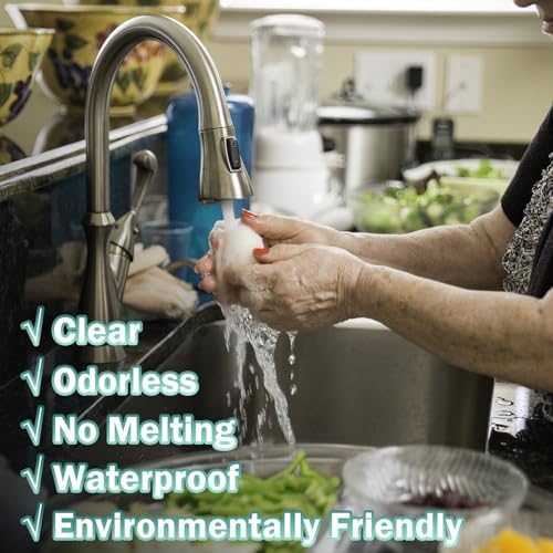 KEZE Pool Lube for O Ring Food Grade Waterproof Silicone Faucet Grease for Pool Filter Plumbing Plastic Parts Gasket Valve Rubber Seals Paste with Brush Top Can 8 OZ - Image 3