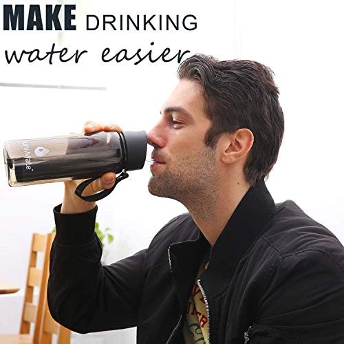 SurviMate Black Filtered Water Bottle and Replacement Filter - Image 2