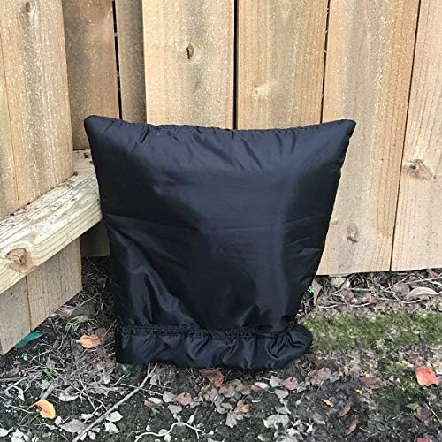 PF WaterWorks PF0693 NoFREEZE Outdoor Sprinkler Vacuum Breaker Freeze Protection Cover/Sock-Hiigh Quality 3M Thinsulate Insulation-Size X Large (24" x 24"), Black - Image 3