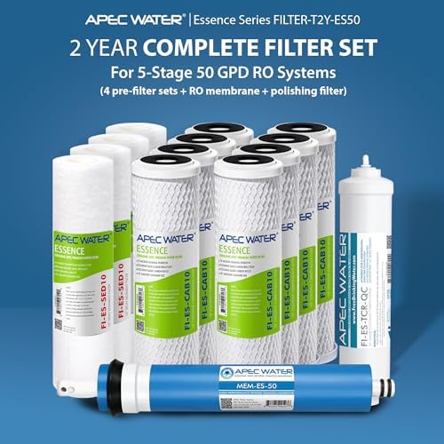 APEC Water FILTER-T2Y-ES50 High Capacity Pre-Filter Set, 2 Year - Image 2