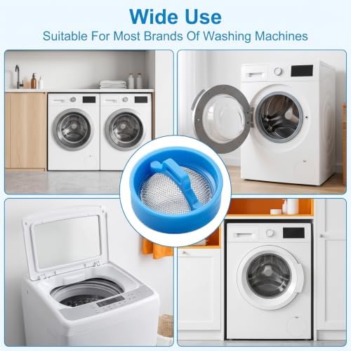 10 Pcak Universal Washing Machine Water Filter 0.79x0.23in(20x6mm) - Image 7