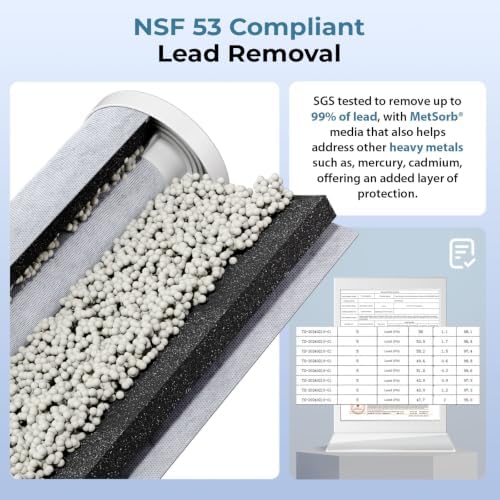 iSpring US21B-CPB 2-Stage Lead Removal Under Sink Water Filtration System - Image 5