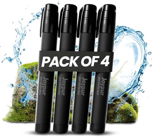 Portable Water Filter Straw Survival, Essential Camping & Hiking Gear, Water Purification Straw for Travel, Biking and Emergency Preparedness by Joypur