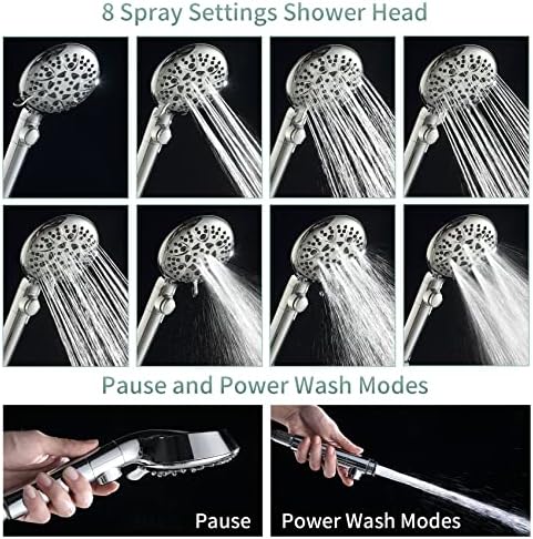 Handheld Shower Head with 79inch Extra Long Hose,ON OFF Switch. - Image 2