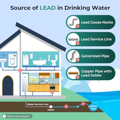 iSpring CKC1C-PB Lead Removal Countertop Drinking Water Filteration System - Image 4