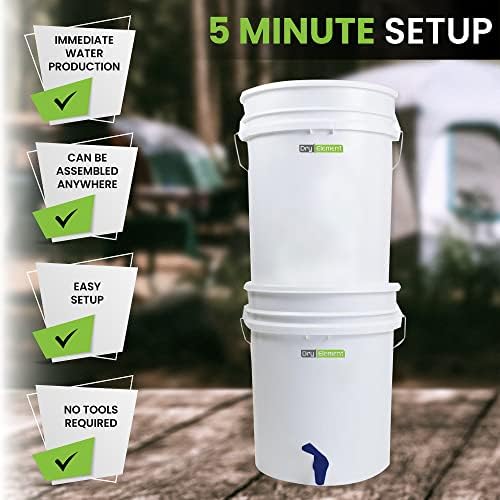 Nano Gravity Water Purification System - High Capacity Gravity-Fed Water Filtration System - Drinking Water Filter System - Image 3