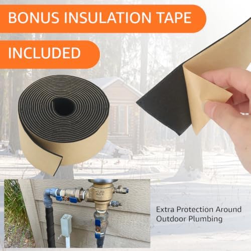 Backflow Preventer Cover 13"W x 13"H for Sprinkler Winter Freeze Protection - Image 5