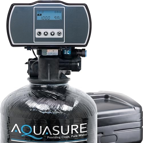 Aquasure Harmony Series 48,000 Grains Whole House Water Softener w/High Efficiency Digital Metered Control Head (48,000 Grains) by Aquasure