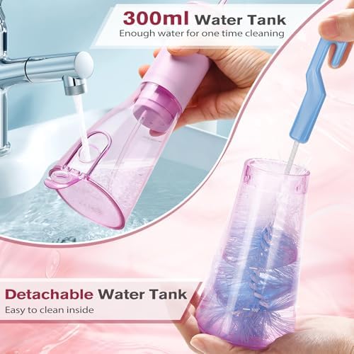 TOVENDOR Water Dental Flosser, Rechargeable Dental Oral Irrigator, 5 Tips - Image 4