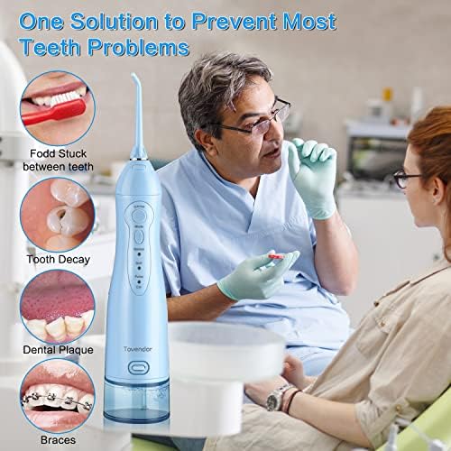 TOVENDOR Electric Water Flosser, Cordless Dental Oral Irrigator for Teeth - Image 6