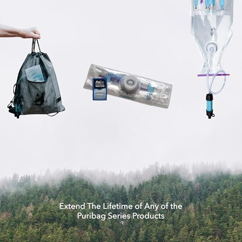 PURIBAG Refill Kit - Replacement Carbon Filter & 12x Water Purifier Packets - Image 6