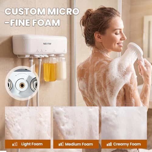 NEWTRY Foam Shower Machine Wall Mounted 3 Model Electric Shower Foaming - Image 3
