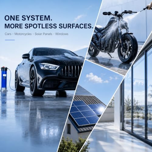 H&G lifestyles Spotless Water System for Car Wash, Water Deionizer for Car - Image 6