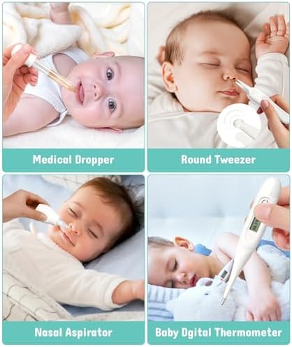 YASEW Baby Grooming Kit with Electric Nail Trimmer, Newborn Essentials - Image 6