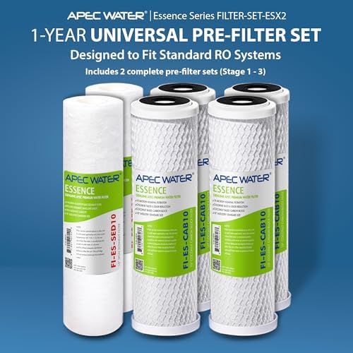 APEC Water FILTER-SET-ESX2 Replacement Reverse Osmosis Filters, Set of 2 - Image 2