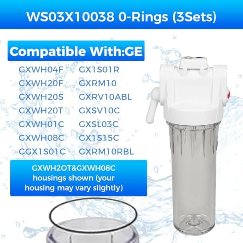 Water Filter Housing O-Ring Replacement for UCRING WS03X10038 - Image 6