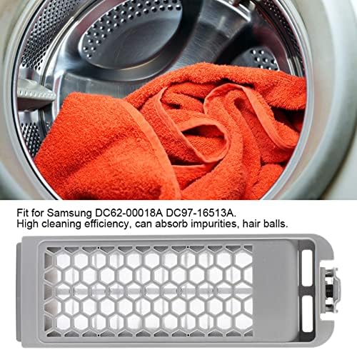 Washing Machine Water Filter, Washing Machine Drain Hose Filter Replacement Fit for DC62‑00018A DC97‑16513A - Image 3