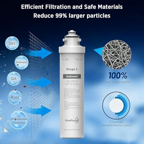 UVF4 4 Stage Water Cooler Filter Replacement Kit Compatible With Brio "UVF4" Series Models Bottleless Water Cooler Dispensers, Replacement for MIB400PKUF, 1500 Gallons, 6 Months - Image 3
