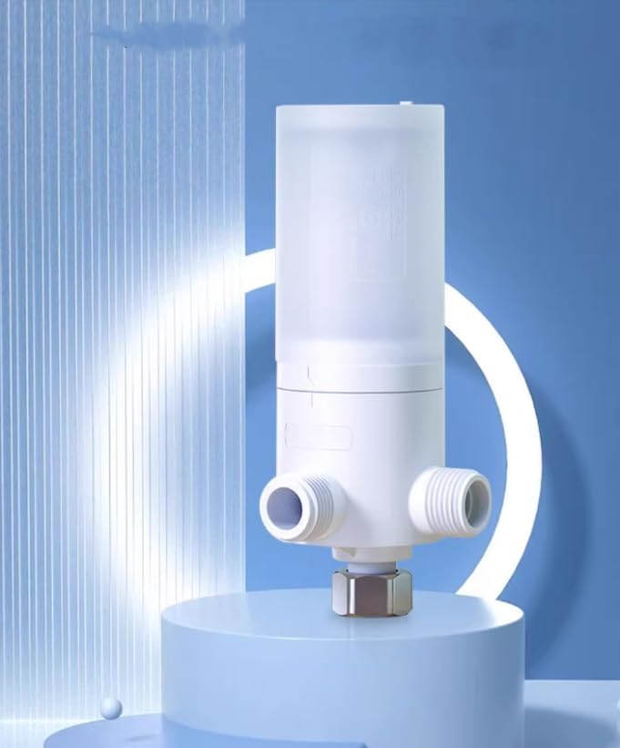 Smart toilet seat filter element water purifier (scale - inhibiting type: one inlet and one outlet/one inlet and two outlets)，20mm Por (one inlet and one outlet（Whole set）) by Unknown