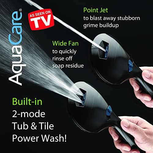 AquaCare 48-mode High Pressure 3-way Shower Head Combo w/ 2-mode Power Wash - Image 4