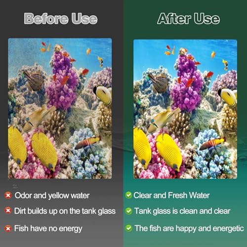 xbbwmrs 8 Count Medium Filter Cartridges Compatible with Tetra Whisper Bio-Bag Filters Medium Replacement Filter Cartridges for Whisper ReptoFilter and 10i IQ10 PF10 Power Filters -Ready to Use - Image 7