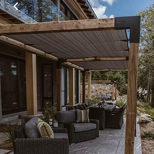winemana 20x30 FT Shade Cloth for Garden, Mesh Tarp Outdoor Patio Sun Shade - Image 5