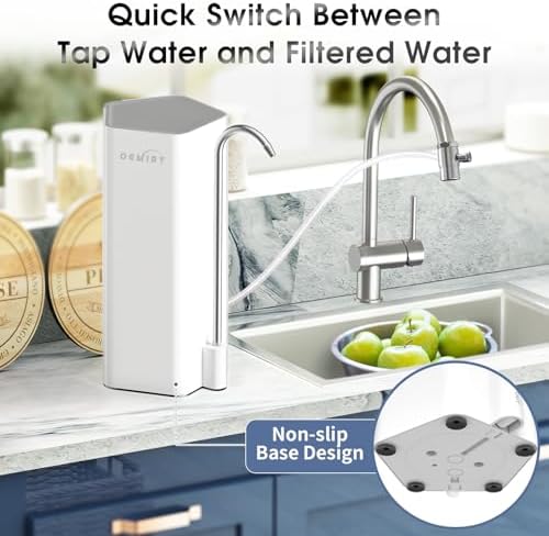 Countertop Water Filter, Alkaline Water Filtration System, OM-CF04 - Image 5