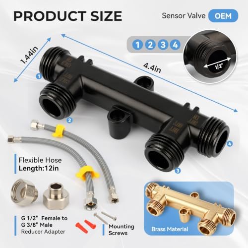WP596816 Upgraded Brass Sensor Valve Kit for Hot Water Recirculating Pump - Image 5