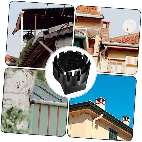 PVC Downspout Adapter for Rainwater Collection, Black - Image 5