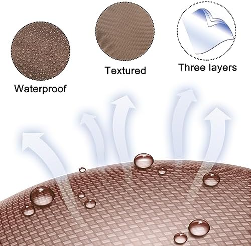 Backflow Preventer Insulation Cover, 30x24inch Pipe Warmers Insulated Pouch, Outdoor Pipe Insulation Cover for Winter Pipe Freeze Protection Water Sprinkler Valve Box(16W x 20H inch/ Black) - Image 3