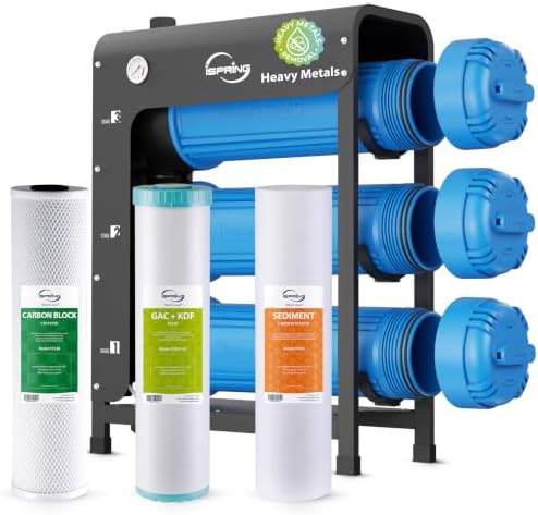 iSpring WHO32B-KS Free-Standing Whole House Water Filter System by iSpring
