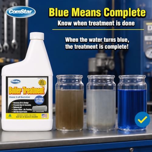 Boiler Treatment 1 qt Water Cleaner & pH Neutralizer Inhibits Rust - Image 4