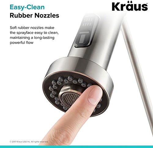 Kraus KFS-1SS Dual Function Kitchen Faucet Sprayer, Stainless Steel - Image 3