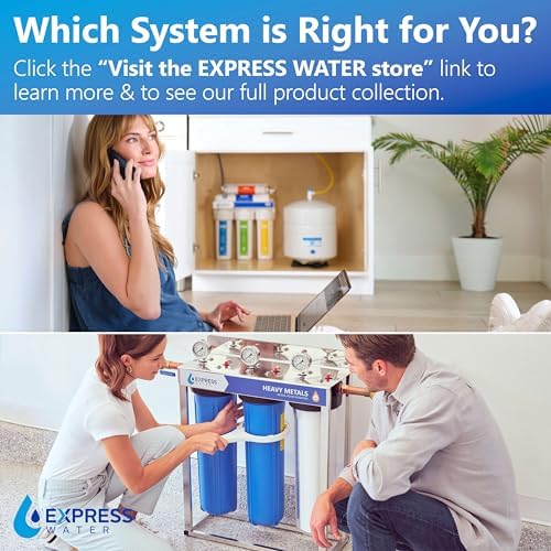Whole House Water Filter System| Heavy Metal| 3 Stage Water Purifier Whole Home, Top-Tier Heavy Metal Filter Produces Overachieving H2O, Specially Targets Lead, Arsenic, Chromium, Reduces Chlorine - Image 6