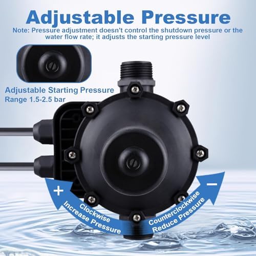 Smart Water Pump Pressure Controller, Automatic Electronic Switch 110-120V - Image 4