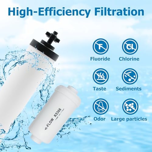 Ceramic Water Filter Replacement for Berkey® BB9-2 & PF-2® Fluoride Filters - Image 4
