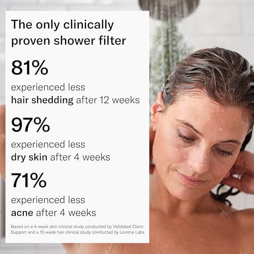 Jolie Filtered Showerhead, High Pressure Shower Filter, Modern Chrome - Image 6