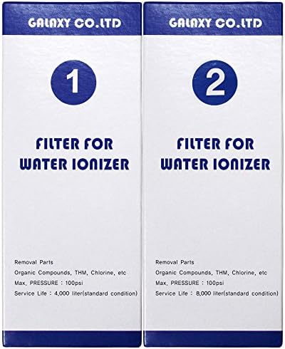 Replacement Filters for Crewelter 9 Alkaline Water Ionizer Set of 2 Filters - Image 2