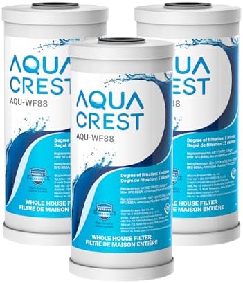 AQUA CREST FXHTC Sediment and Carbon Water Filter for GE® FXHTC, 5 Micron by AQUACREST