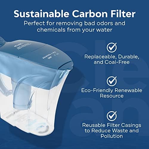 AMI Alkaline Water Pitcher for High pH, Filtered Water Dispenser - Image 5