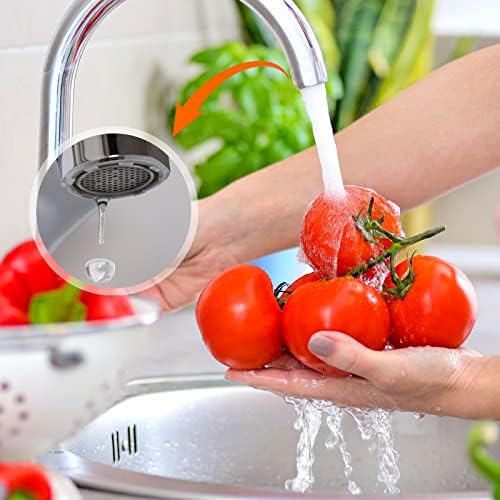 Faucet Aerator M16.5/0.65in Suitable for Internal Thread Faucets, 6PCS Faucet Aerators Replacement for Sink Faucet Flow Restrictor, Kitchen Bathroom Aerators with Removal Wrench Tool - Image 4