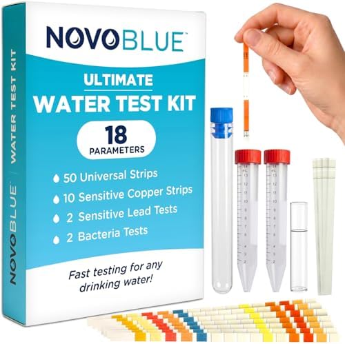 18-in-1 Drinking Water Test Kit with Sensitive Lead & Copper Tests by Unknown