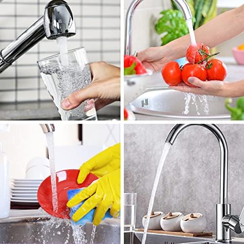Faucet Aerator M16.5/0.65in Suitable for Internal Thread Faucets, 6PCS Faucet Aerators Replacement for Sink Faucet Flow Restrictor, Kitchen Bathroom Aerators with Removal Wrench Tool - Image 5