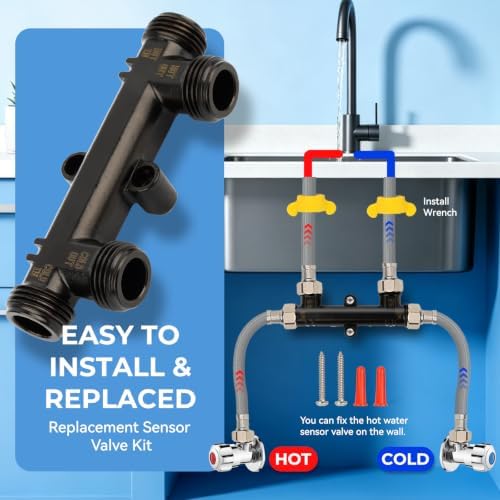 WP596816 Upgraded Brass Sensor Valve Kit for Hot Water Recirculating Pump - Image 6