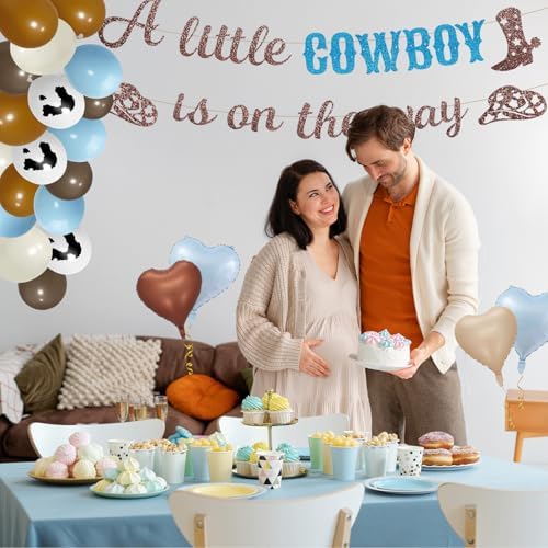 Cowboy Baby Shower Decorations Western Party Supplies - Image 4