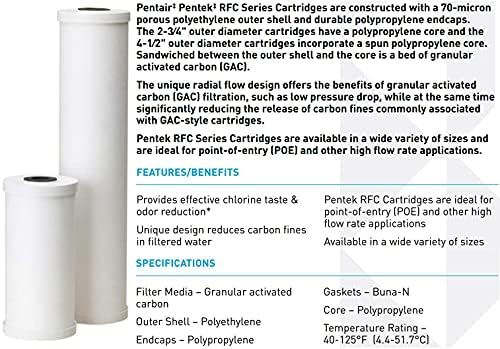 Pentair Pentek RFC-20BB Big Blue Radial Flow Carbon Water Filter - Image 4
