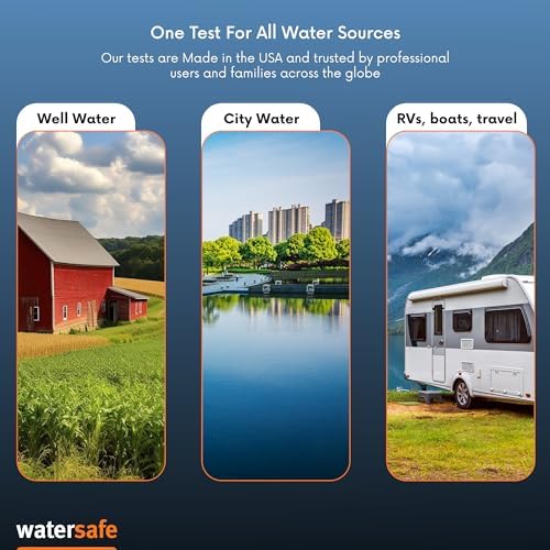 Watersafe The Original Water Testing Kit for Drinking Water, Well and Tap Water, Sensitive Lead in Water Test, Bacteria, Hardness, pH, Nitrates, Easy Instructions, Lab-Accurate Results, 1 Kit - Image 3