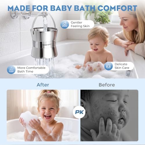 MakeFit Bathtub Faucet Filter, 8-Stage Bath Water Filter for Hard Water - Image 5