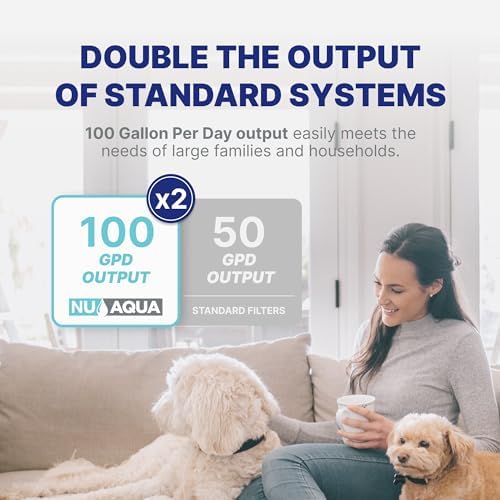 NU Aqua 7-Stage UV Alkaline Under Sink Reverse Osmosis Water Filter System - Image 5
